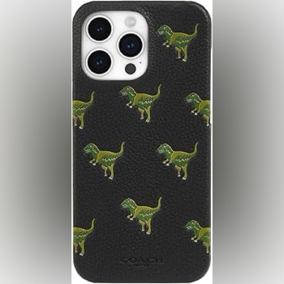 Coach Leather IPhone 15 Pro Phone Case - Picture 3 of 9